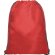 Mochila de cuerdas personalizada poliéster 70 g/m2 Ninfa Rojo detalle 21