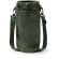Bandolera Tramer para botella con asa ajustable y bolsillo Verde oscuro