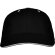 Gorras béisbol cierre velcro de algodón 260 g/m2 Panel Negro detalle 9