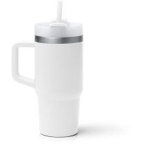 Taza Gotex acero inoxidable con pajita