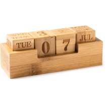 Calendarios sobremesas personalizados con soporte y 4 bloques