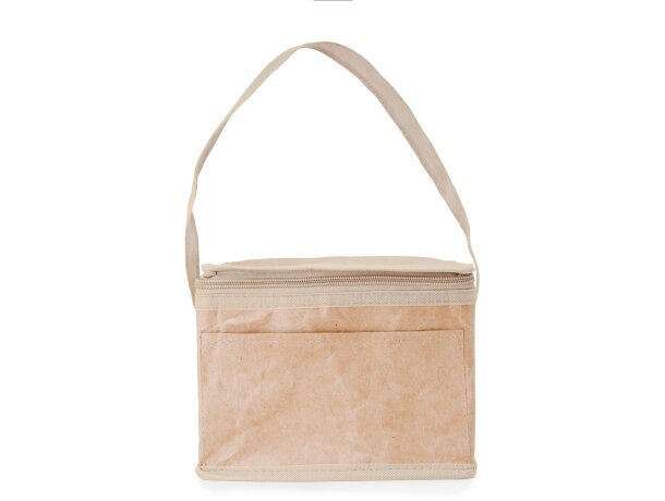 Nevera térmica Milana kraft con aislante 2mm y capacidad 3L Crudo detalle 5