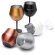 Vaso Frades acero inoxidable 380ml convertible en copa Blanco detalle 2