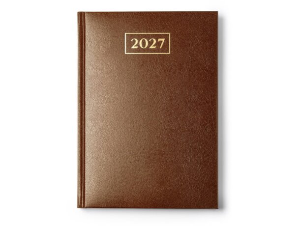 Agendas personalizadas Selkis día página con cubierta de polipiel grabada