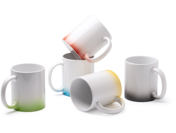 Taza Nevex de cerámica 350ml con efecto degradado Negro detalle 3