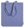 Bolsa ecológica algodón reciclado asas largas 140 g/m2 Royal