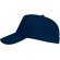 Gorras béisbol con cierre ajustable velcro de algodón 170 g/m2 Uranus Marino detalle 27
