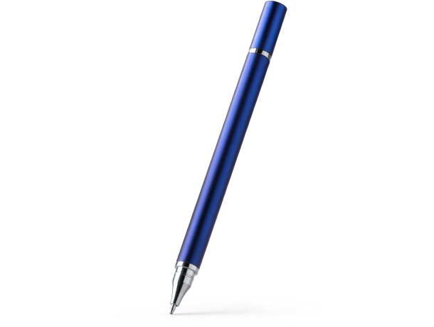 Bolígrafo Bolpin dual con lápiz infinito y acabado metalizado Blanco detalle 4