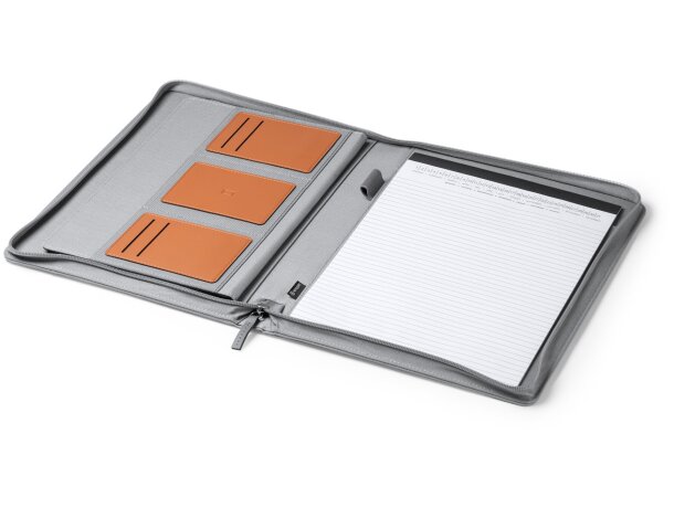 Carpeta Veliz con RPET reciclado y detalles en PU Leather Negro detalle 1