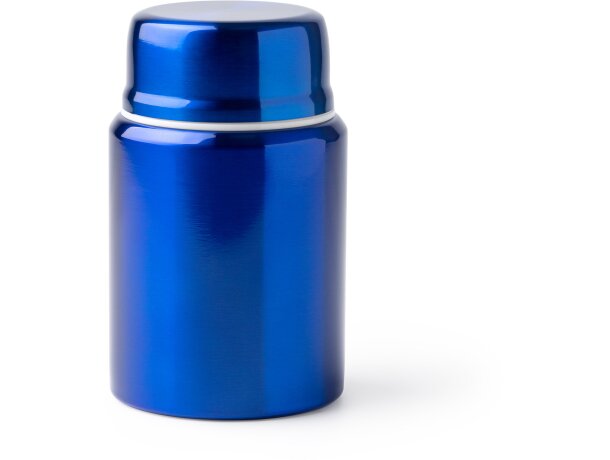 Termo Dango Royal con cuchara plegable personalizados azul Royal detalle 4