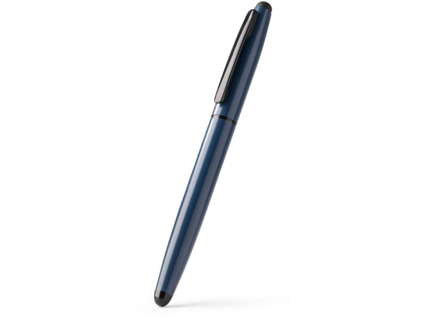 Bolígrafo roller Kurua aluminio reciclado con puntero táctil Blanco detalle 4