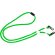 Lanyard HOLDE Verde helecho detalle 7