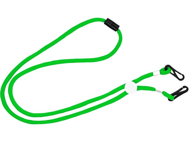 Lanyard HOLDE Verde helecho detalle 7