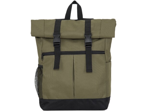 Mochila DODO extensible 24L Oxford 900D verde militar unisex Rojo detalle 22