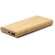 Powerbank impreso 6000 mah de bambú Misty Crudo detalle 3