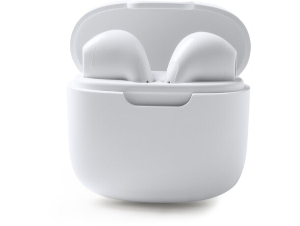 Auriculares Bluetooth 5.0 Costen con estuche de carga inalámbrico Blanco detalle 6