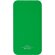Batería externa personalizada 10000 mah de plástico Robbie Verde helecho/blanco