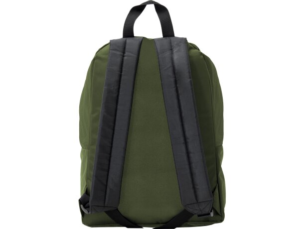 Mochilas infantiles personalizadas poliéster Marabu Verde militar detalle 21