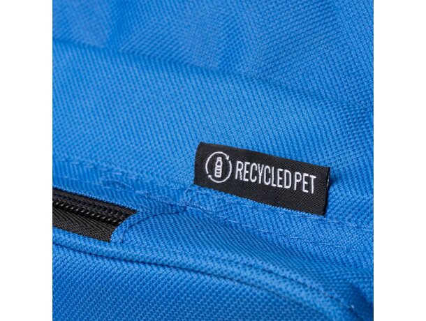 Mochila Hostik en RPET reciclado con compartimentos funcionales Negro detalle 2