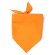 Pañuelo Jarana triangular algodón poliéster para eventos Naranja