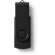 USB giratorio 8GB serigrafiado corporativo Riot negro