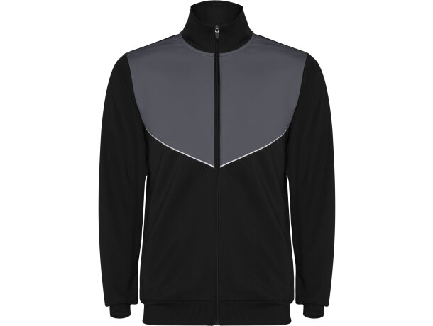 Chándal Evans Roly con cuello alto y laterales a contraste Negro/ebano detalle 13