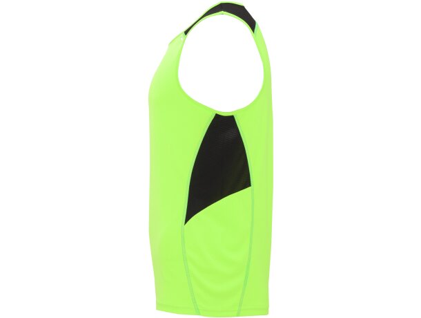 Camiseta MISANO Roly verde fluor/negro