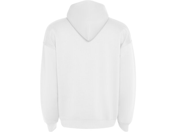 Sudadera con capucha Otto Roly para merchandising corporativo Blanco detalle 8