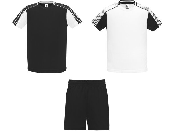 Conjunto deportivo JUVE Roly blanco/negro