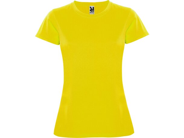 Camiseta técnica Roly Montecarlo amarillo