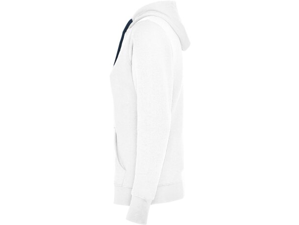 Sudadera URBAN WOMAN Roly con capucha blanco/marino