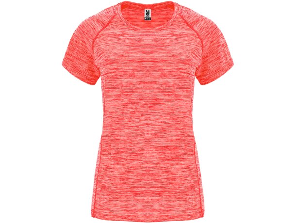 Camiseta AUSTIN WOMAN Roly coral fluor vigore