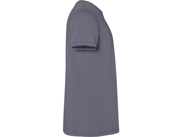 Camiseta Corgi Roly de algodón peinado 180 g para hombre Gris cielo lavado detalle 16