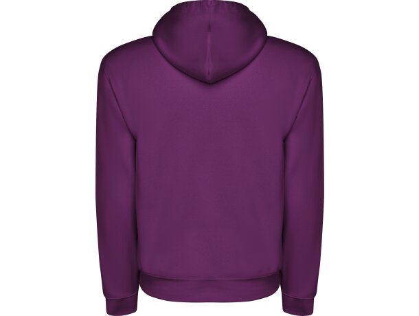 Sudadera con CAPUCHA Roly y dos bolsillos grandes purpura