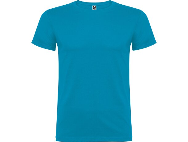Camisetas impresas para adultos Roly Beagle 155g turquesa