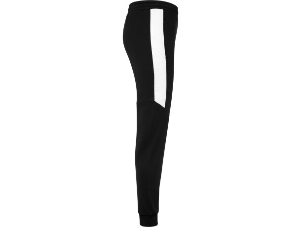 Pantalón deportivo Roly Urus en poliéster piqué perchado stretch Negro detalle 7