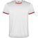 Conjunto deportivo RACING Roly blanco/rojo