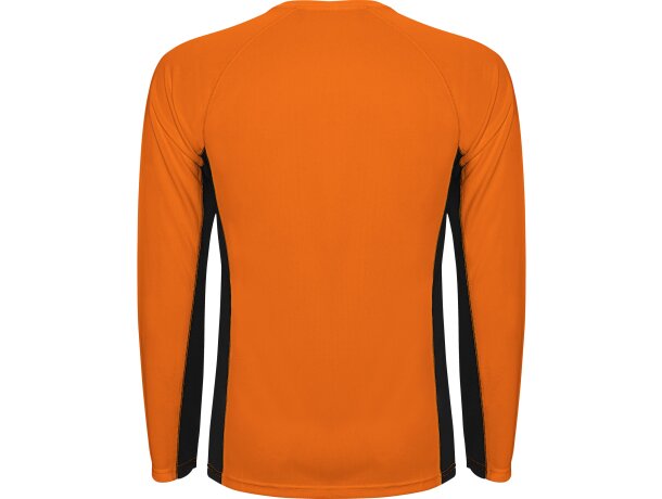 Camiseta Roly SHANGHAI T/S naranja fluor/negro