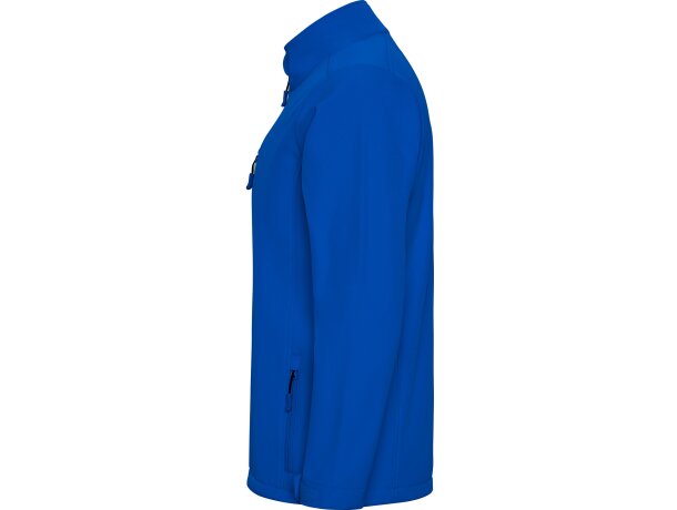 Softshell Nebraska Compuesto De 2 Capas Azul Royal detalle 12