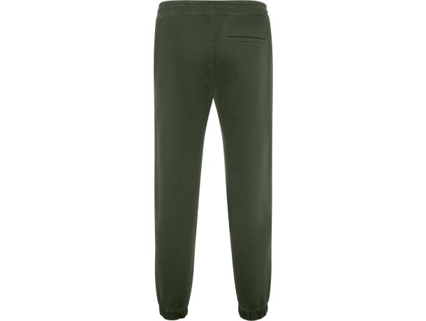 Pantalón jogger Flexar Roly con tejido stretch y puños ajustables Verde humo detalle 22
