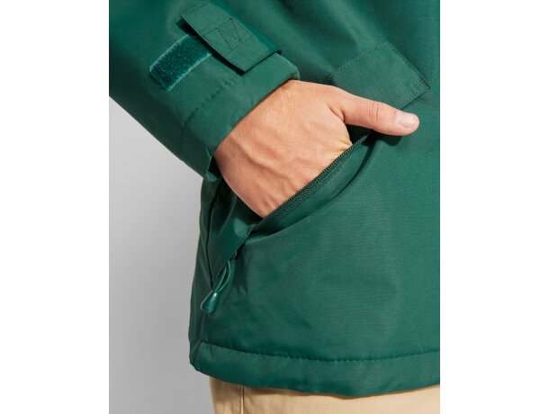Parka Europa acolchada impermeable detalle 6