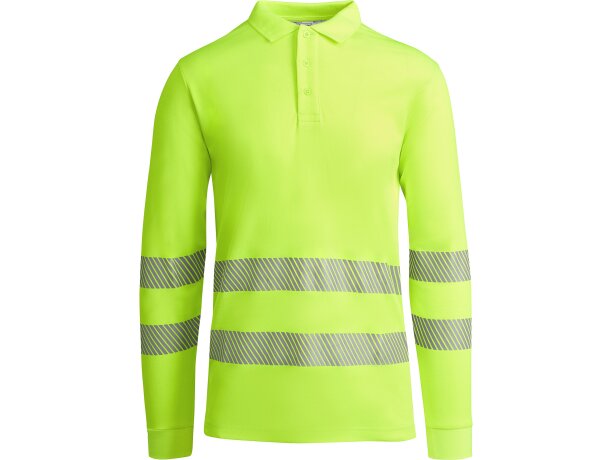 Polo Roly ATRIO LS alta visibilidad amarillo fluor