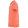 Polo Roly WOS manga corta tejido piqué stretch unisex Coral detalle 31