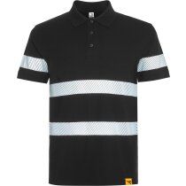 Polo Foran Roly alta visibilidad con bandas