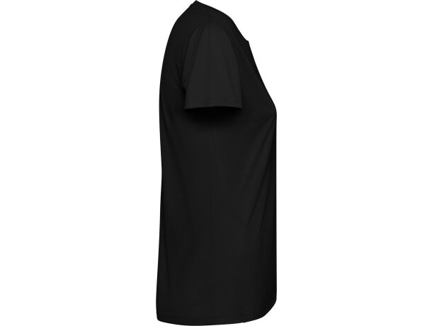 Camiseta Estoril Woman Negro detalle 12