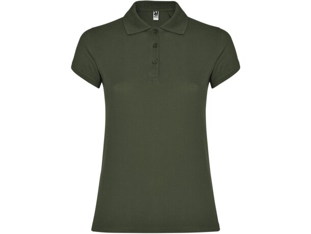 Polo STAR WOMAN Roly verde aventura