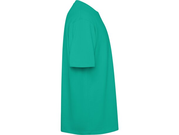 Camiseta oversize Bull de algodón pesado Roly Jade detalle 48