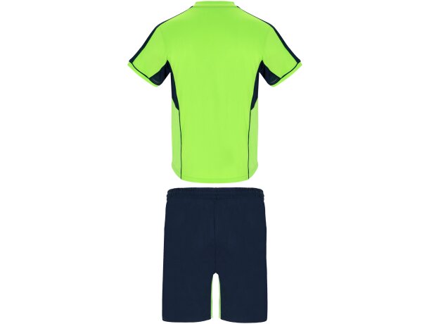 Conjunto deportivo Roly BOCA verde fluor/marino