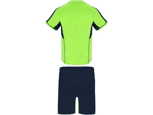 Conjunto deportivo Roly BOCA verde fluor/marino