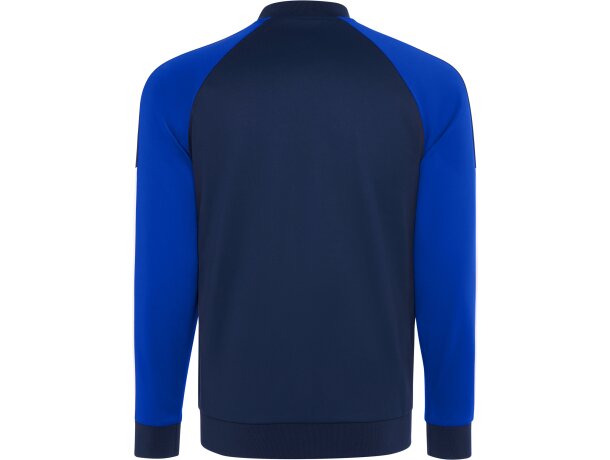 Chaqueta deportiva Gladius Roly bicolor con cremallera Royal/marino detalle 6